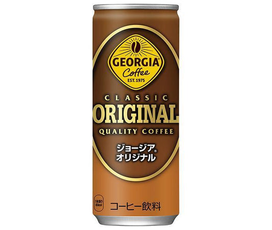 Coca-Cola Georgia Original 250g can x 30 pieces [shipped in Japan]