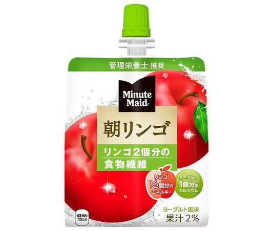Coca-Cola Minute Maid Morning Apple 180g Pouch x 24 [Ships from Japan] 