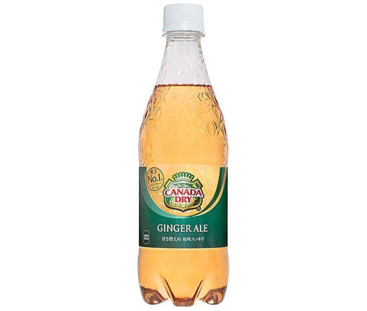 Coca-Cola Canada Dry Ginger Ale, 500ml PET Bottles x 24 [Ships from Japan] 