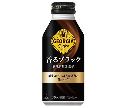 Coca-Cola Georgia Fragrant Black 400ml Bottle Can x 24 [Ships from Japan] 