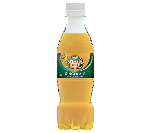 Coca-Cola Canada Dry Ginger Ale, 350ml PET Bottles x 24 [Ships from Japan] 