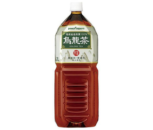 Pokka Sapporo Oolong Tea 2L plastic bottles x 6 bottles [shipped in Japan]