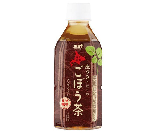 Surf Beverage Burdock Tea 350ml PET bottles x 24 pieces [Shipped in Japan]