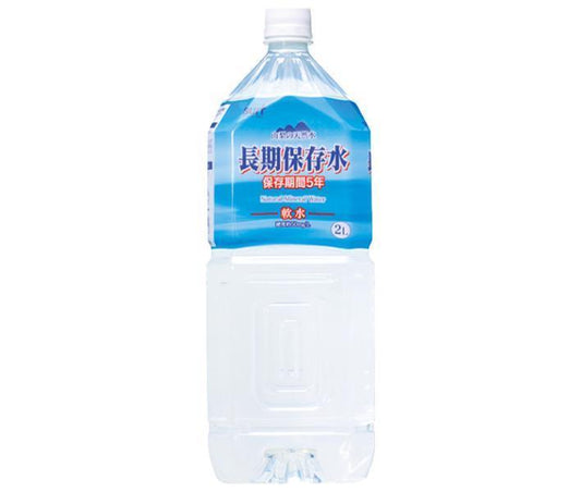 Surf Beverage Long-term storage water 5 years shelf life 2L plastic bottles x 6 bottles [shipped in Japan]