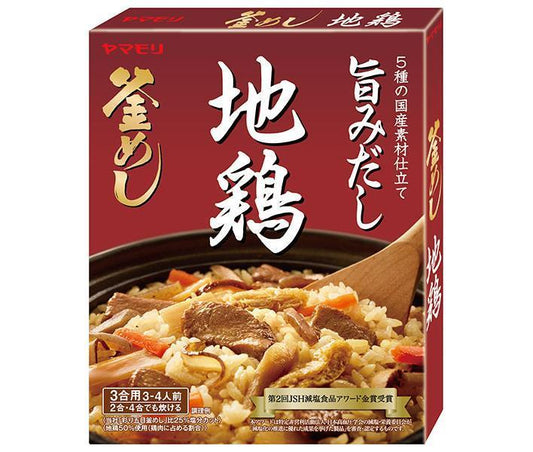 ヤマモリ 地鶏 釜めしの素 215g×5箱入【日本出荷】