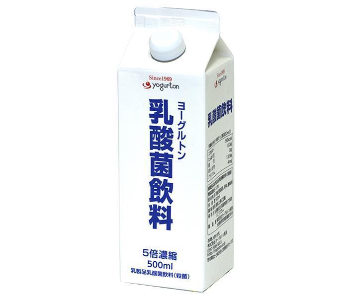 Yogurtn Dairy Yogurtn Lactic Acid Bacteria Drink, 5x Concentrated, 500ml Paper Carton x 15 Bottles [Ships from Japan] 