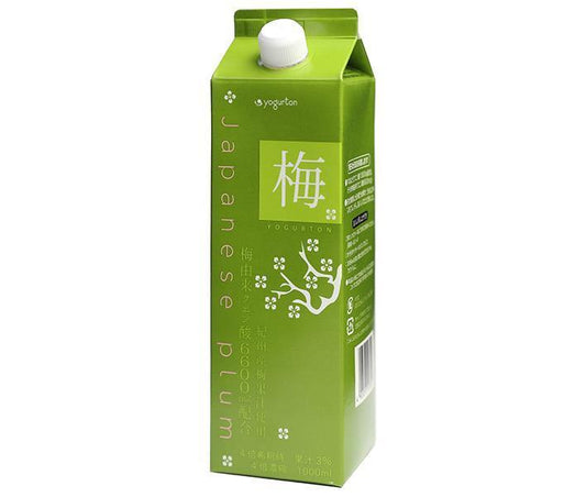 Yogurtton Dairy Ume Yogurtton 4x concentrated 1000ml paper pack x 8 bottles [shipped in Japan]
