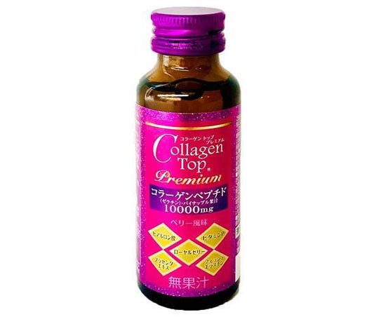 New Nichihai Yakuhin Collagen Top Premium 50ml bottle x 60 bottles [shipped in Japan]