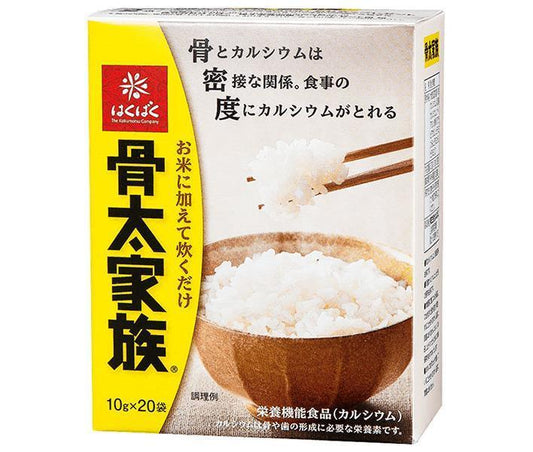 Hakubaku Boned Family 200g (10g x 20 bags) x 6 bags [shipped in Japan]