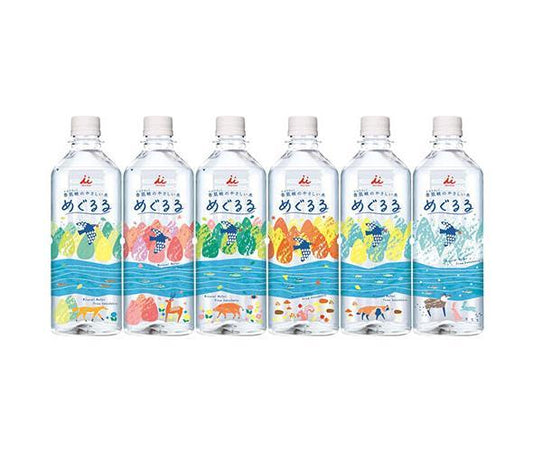 Imuraya Megururu 500ml PET Bottle x 24 Bottles [Ships from Japan] 