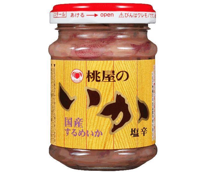 桃屋 いか塩辛 110g瓶×6個入【日本出荷】