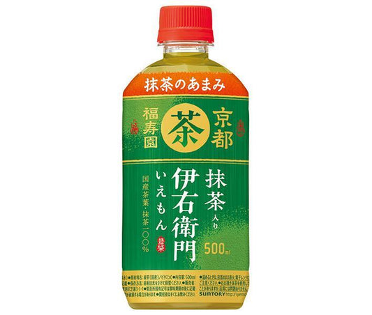 Suntory [For HOT] Iemon 500ml plastic bottle x 24 pieces [Shipped in Japan]
