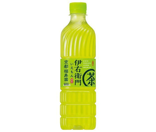 サントリー 緑茶 伊右衛門(いえもん)【手売り用】 600mlペットボトル×24本入【日本出荷】