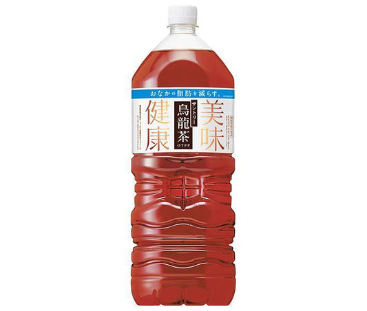 Suntory Oolong Tea [Food with Functional Claims] 2L PET bottles x 6 pieces [Shipped in Japan]
