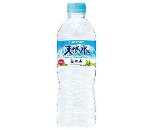 サントリー 天然水【手売り用】 550mlペットボトル×24本入【日本出荷】