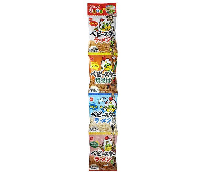 Oyatsu Company Baby Star Various 4 rows (17g x 4) x 20 bags [Shipped in Japan]