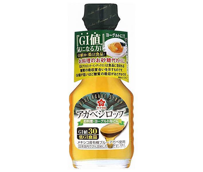 Kato Bee Garden Sakura Brand Agave Syrup, 160g Bottle x 12 Bottles [Ships from Japan] 