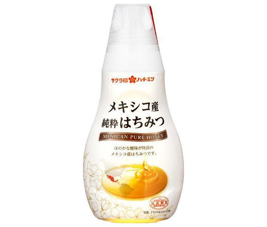 Kato Bibeeen Sakura Seal Mexican Pure Honey 145g x 12 bottles [Shipped in Japan]