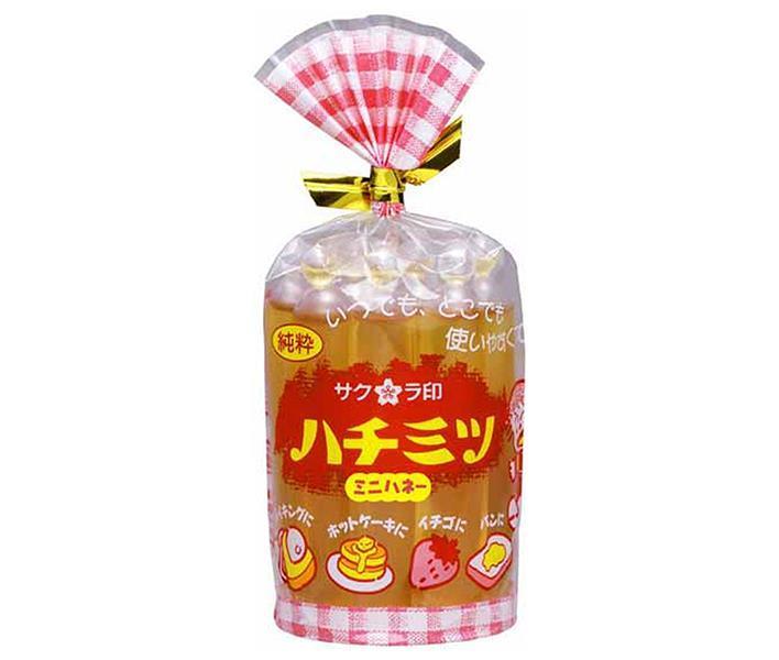 Kato Bibeeen Sakura Brand Pure Honey (Mini Honey) 15g x 10 bottles x 12 bags [Shipped in Japan]