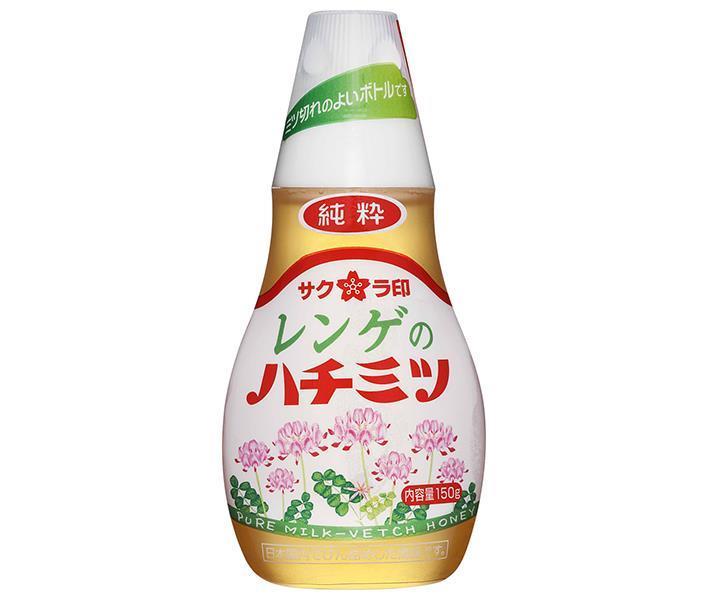 Kato Bee Garden Sakura Brand Pure Astragalus Honey, 150g x 15 bottles [Ships from Japan] 