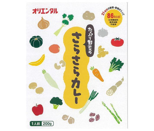 Oriental Vegetable Curry, 200g x 30 packs [Ships from Japan]