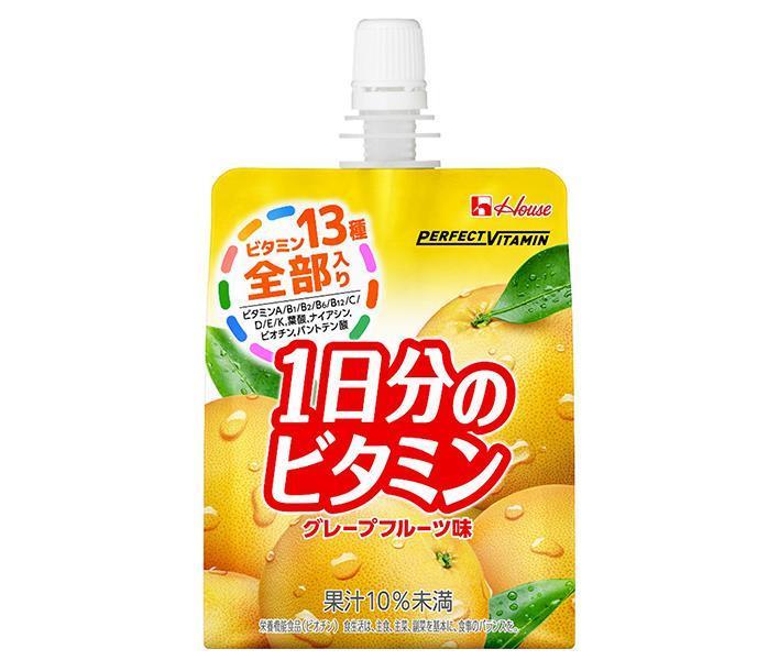 House Wellness PERFECT VITAMIN 1 Day Vitamin Jelly, Grapefruit Flavor, 180g Pouch x 24 Packs [Ships from Japan] 