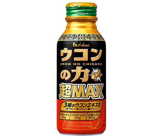 House Wellness Turmeric Power Super Max 120ml Bottle Can x 30 [Ships from Japan] 