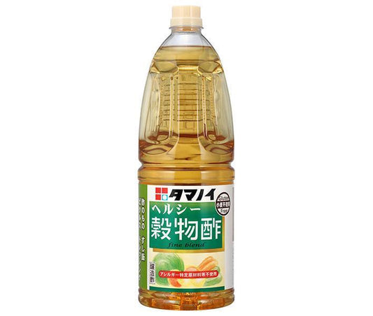 Tamanoi Vinegar Healthy Grain Vinegar, 1.8L PET Bottle x 6 [Ships from Japan] 