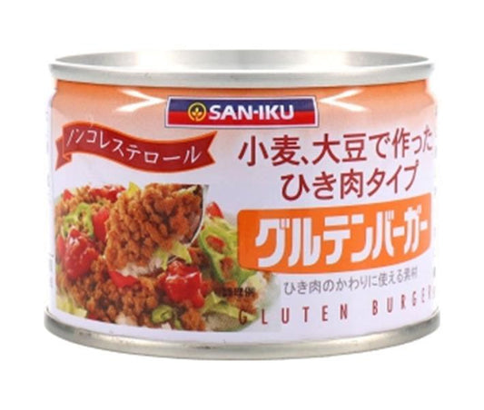Saniku Foods Gluten Burgers (Small), 180g x 24 pieces [Ships from Japan] 