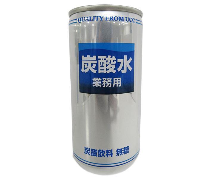 UCC Carbonated Water, Commercial Use, 190ml Can x 30 Cans [Ships from Japan] 
