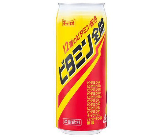 チェリオ ビタミン全開 500ml缶×24本入【日本出荷】