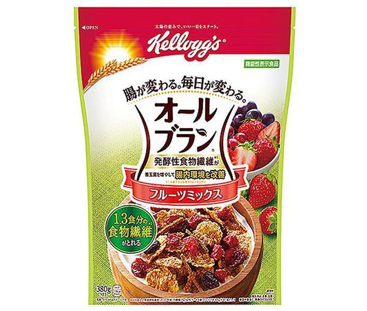 Kellogg's All-Bran Fruit Mix, 380g x 6 packs [Ships from Japan] 
