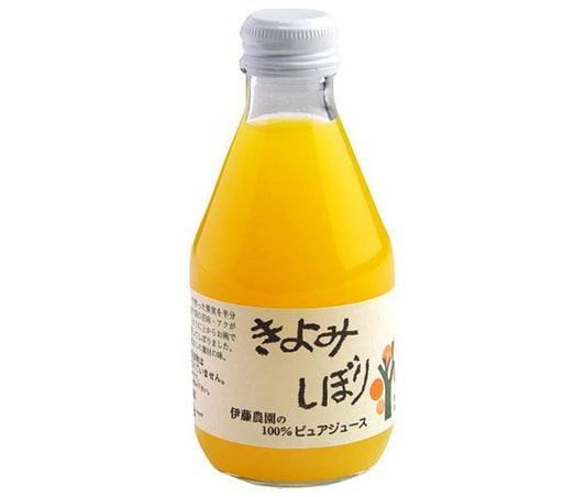 伊藤農園 100%ピュアジュース きよみ 180ml瓶×30本入【日本出荷】
