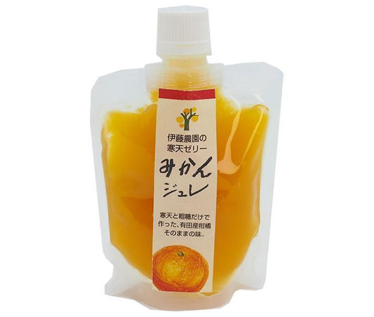 伊藤農園 ピュアフルーツ寒天 みかんジュレ ドリンクタイプ 150g×15個入【日本出荷】