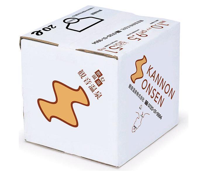 Takinogawa Jidosha drinking hot spring Kannon hot spring 20L x 1 box [shipped in Japan]