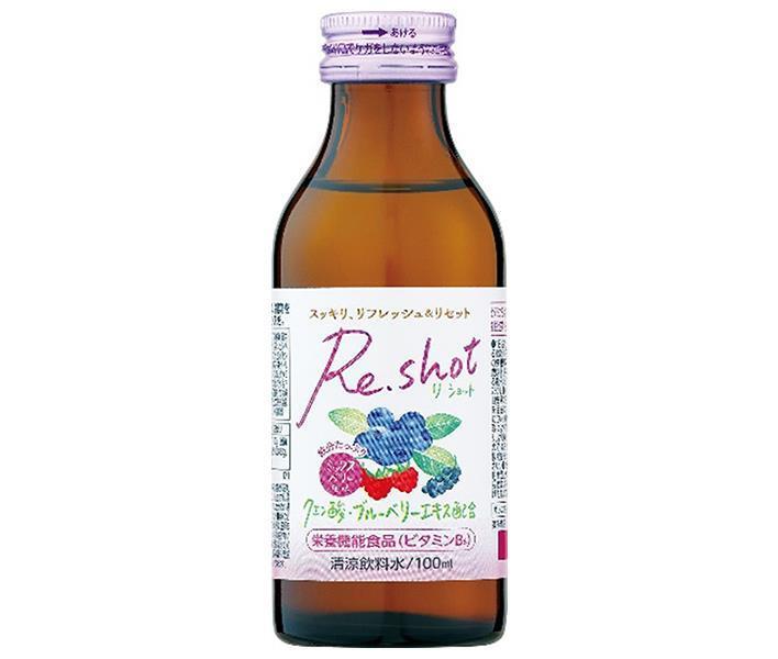 Nikko Pharmaceutical Industries Re.shot Mixed Berry Flavor, 100ml Bottle x 50 Bottles [Ships from Japan] 