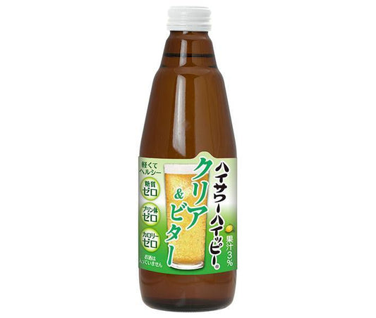 Hakusuisha High Sour Hi-Pee Clear & Bitter 350ml Bottle x 12 [Ships from Japan] 