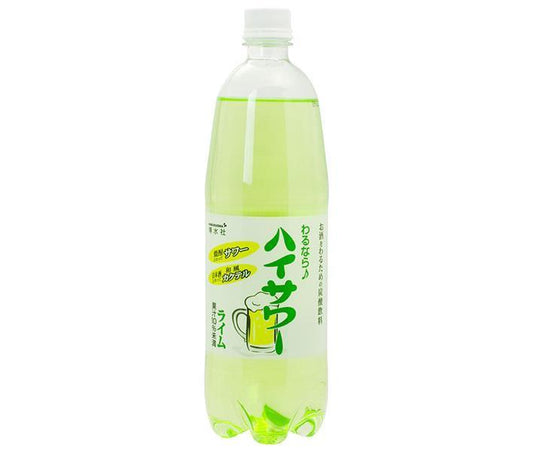 Hakusuisha High Sour Lime 1000ml PET Bottle x 15 Bottles [Ships from Japan] 