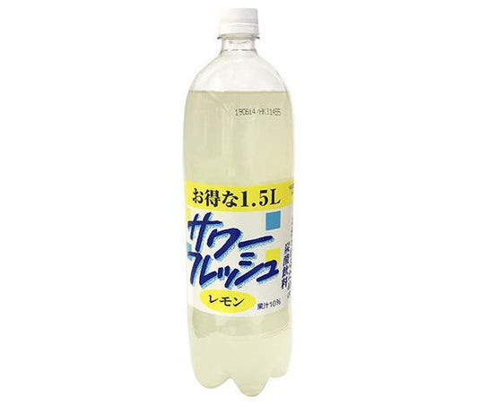 Hakusuisha Sour Fresh Lemon 1500ml PET Bottle x 8 [Ships from Japan] 