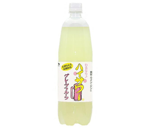 Hakusuisha High Sour Grapefruit 1000ml PET Bottle x 15 [Ships from Japan] 