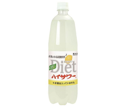 Hakusuisha Diet High Sour Lemon 1000ml PET Bottle x 15 Bottles [Ships from Japan] 
