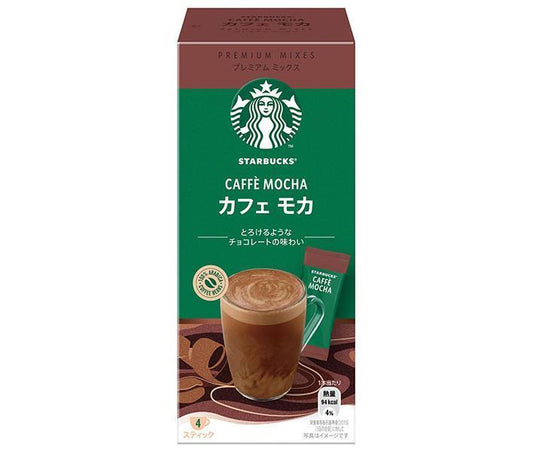 Nestle Japan Starbucks Premium Mix Café Mocha (22g x 4 packs) x 24 boxes [Ships from Japan] 