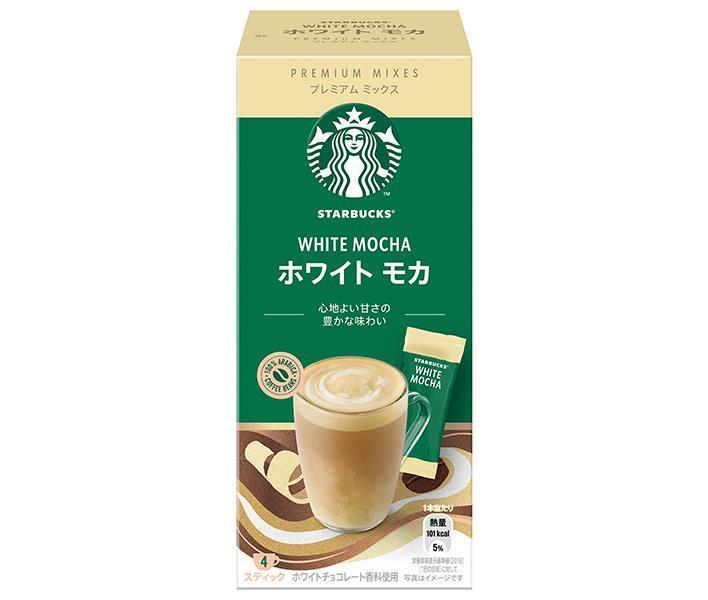 Nestle Japan Starbucks Premium Mix White Mocha (24g x 4 packs) x 24 boxes [Ships from Japan] 