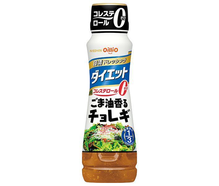 Nissin Oillio Diet Dressing, Sesame Oil Fragrance, Choregi, 185ml PET Bottle x 12 Bottles [Ships from Japan] 