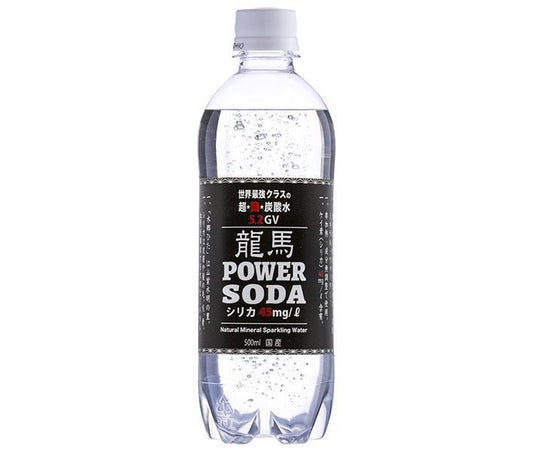 日本ビール 龍馬パワーソーダ 500mlペットボトル×24本入【日本出荷】