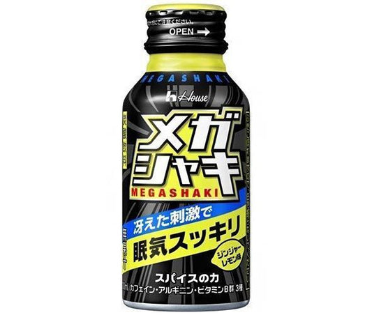 ハウスウェルネス メガシャキ 100mlボトル缶×30本入【日本出荷】