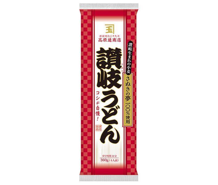 Nippun Takahara Dori Shoten Sanuki Udon (domestic wheat) 360g x 25 bags [shipped in Japan]