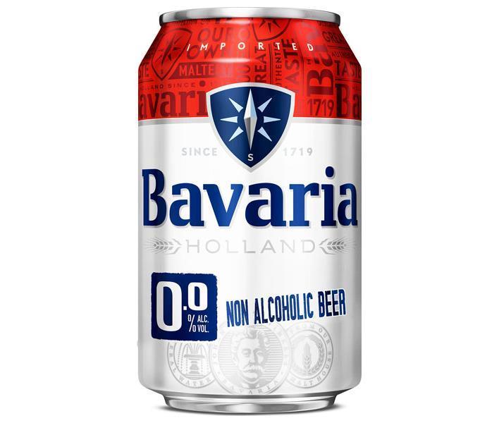 Bavaria 0.0% Non-Alcoholic Beer, 330g Cans x 24 [Ships from Japan] 