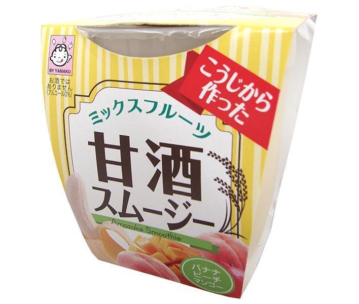 ヤマク食品 甘酒スムージー ミックスフルーツ 180g×12個入【日本出荷】