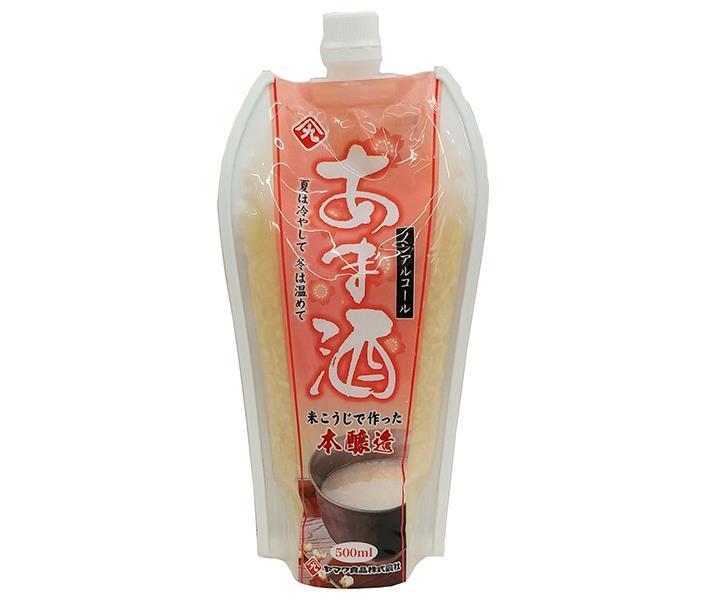 ヤマク食品 甘酒 ピラーパック 500ml×10袋入【日本出荷】